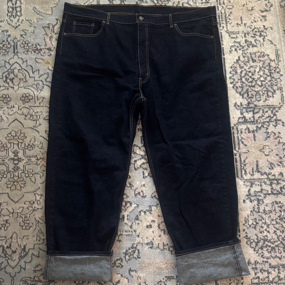 Levi's 550 Dark Blue Relaxed Jeans